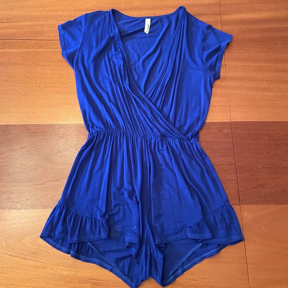 Blue Romper from Nordstrom